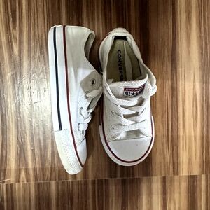 Converse Kids White Sneakers